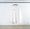Cotton Relax Long Sleeve Embroidery T-shirt