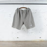 Zipper pocket cotton shorts