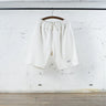 Zipper pocket cotton shorts