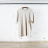 Cotton Wide T-shirt with DF Embroidery