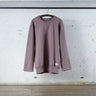 Cotton Cut-Off Sweatshirt with Label