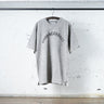Cotton Wide Tshirt With Stencil Arch Print