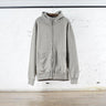 Sweat à capuche zippé en coton avec imprimé