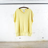 Cotton Rayon V-neck No Sleeve Tshirt