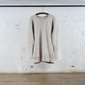 Sweat-shirt en coton coupé avec étiquette