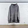 Sweat à capuche large zippé en coton