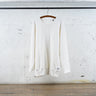 Cotton Cut Off Sweat Shirt