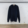 Cotton Zip Hoodie with Stitch
