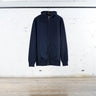 Sweat à capuche zippé en coton avec imprimé