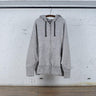 Sweat à capuche zippé large en coton