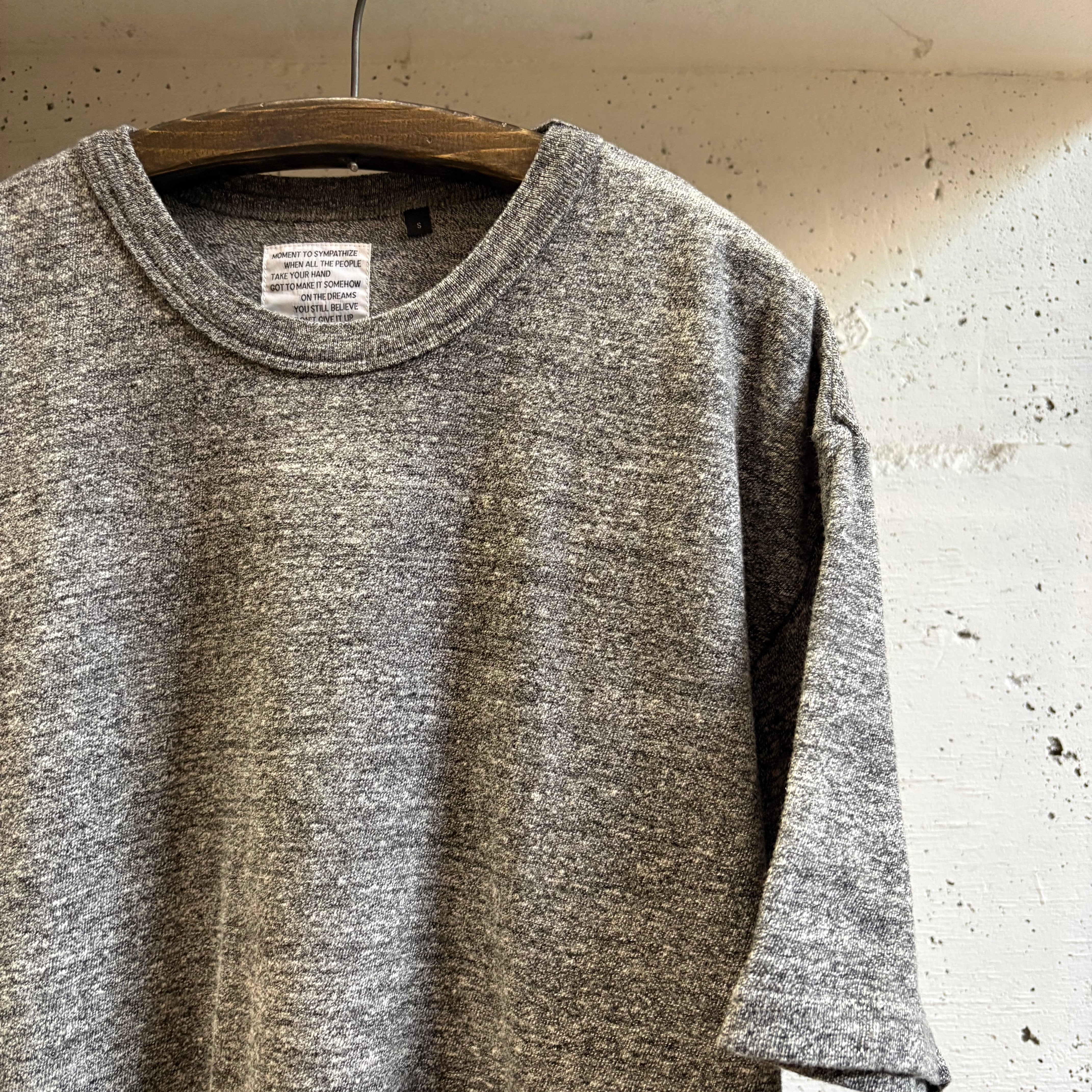 Cotton Wide Tshirt (Melange) - DEVISE FACTORY