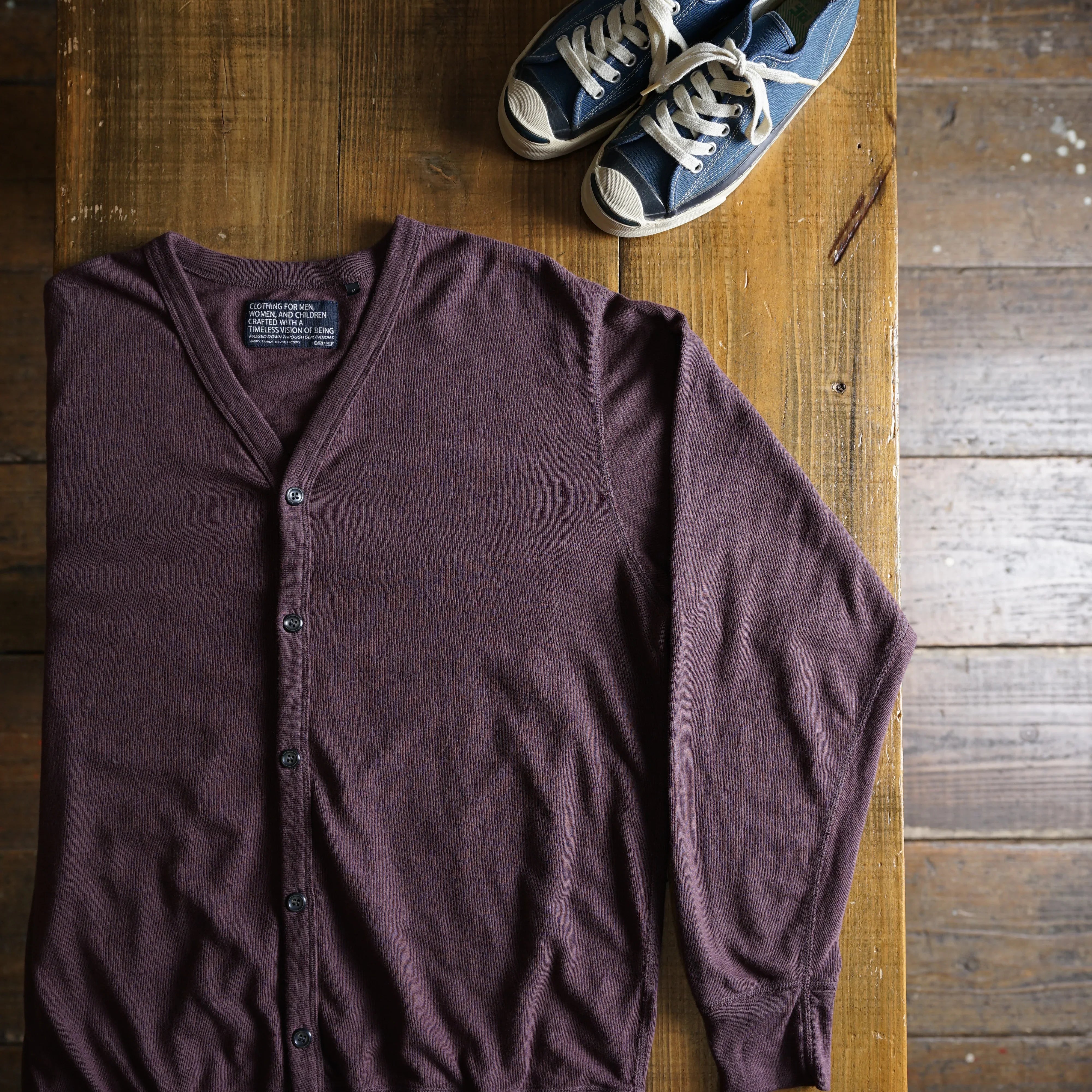 Cotton Relax Cardigan - DEVISE FACTORY