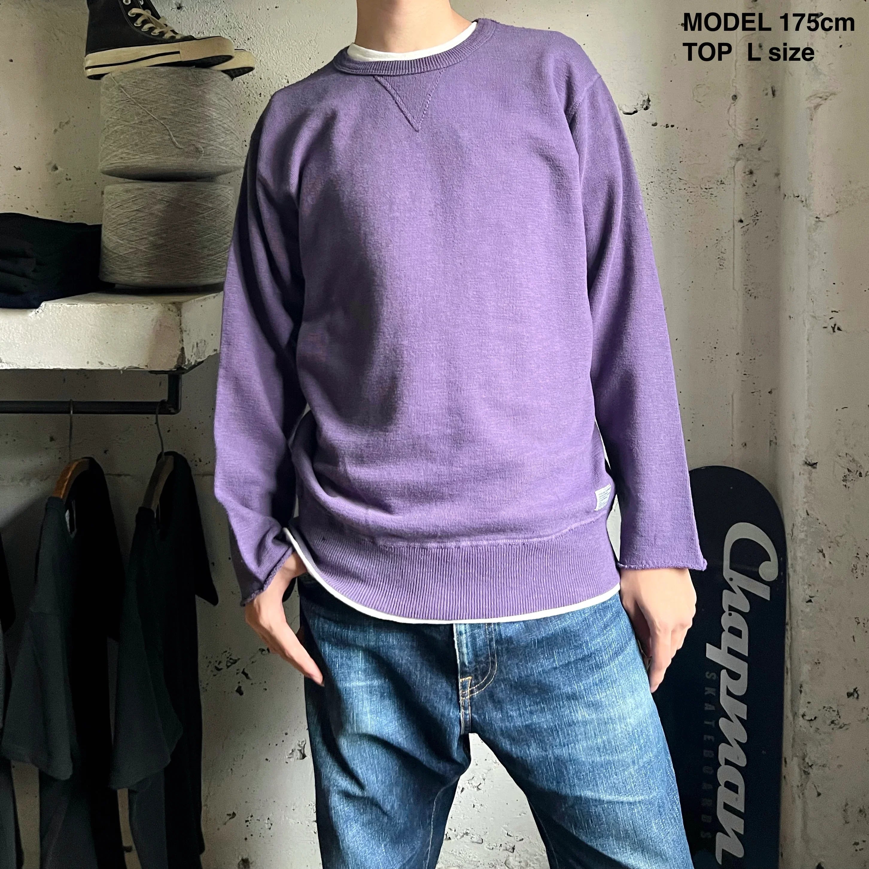 Cotton Cut-Off Sweatshirt with Label - DEVISE FACTORY