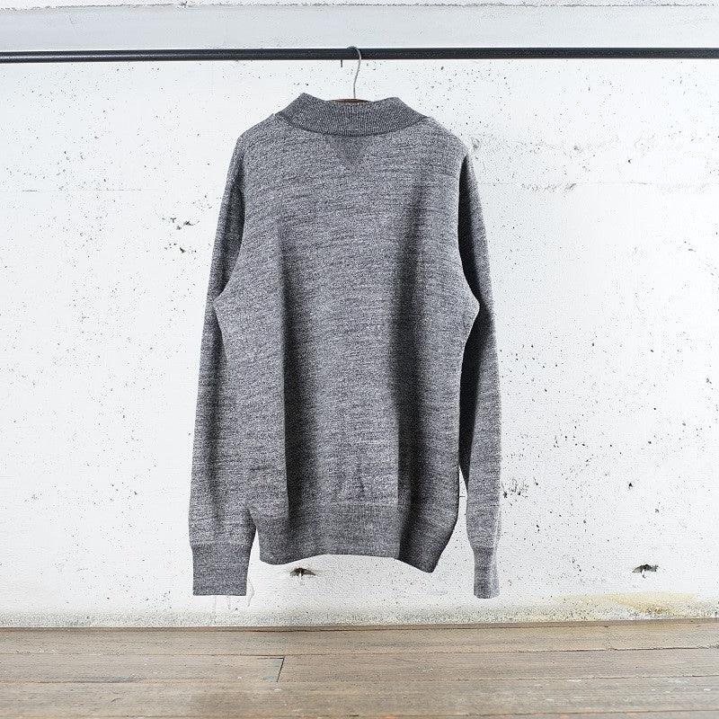 Cotton Relax High Neck Sweatshirt - DEVISE FACTORY