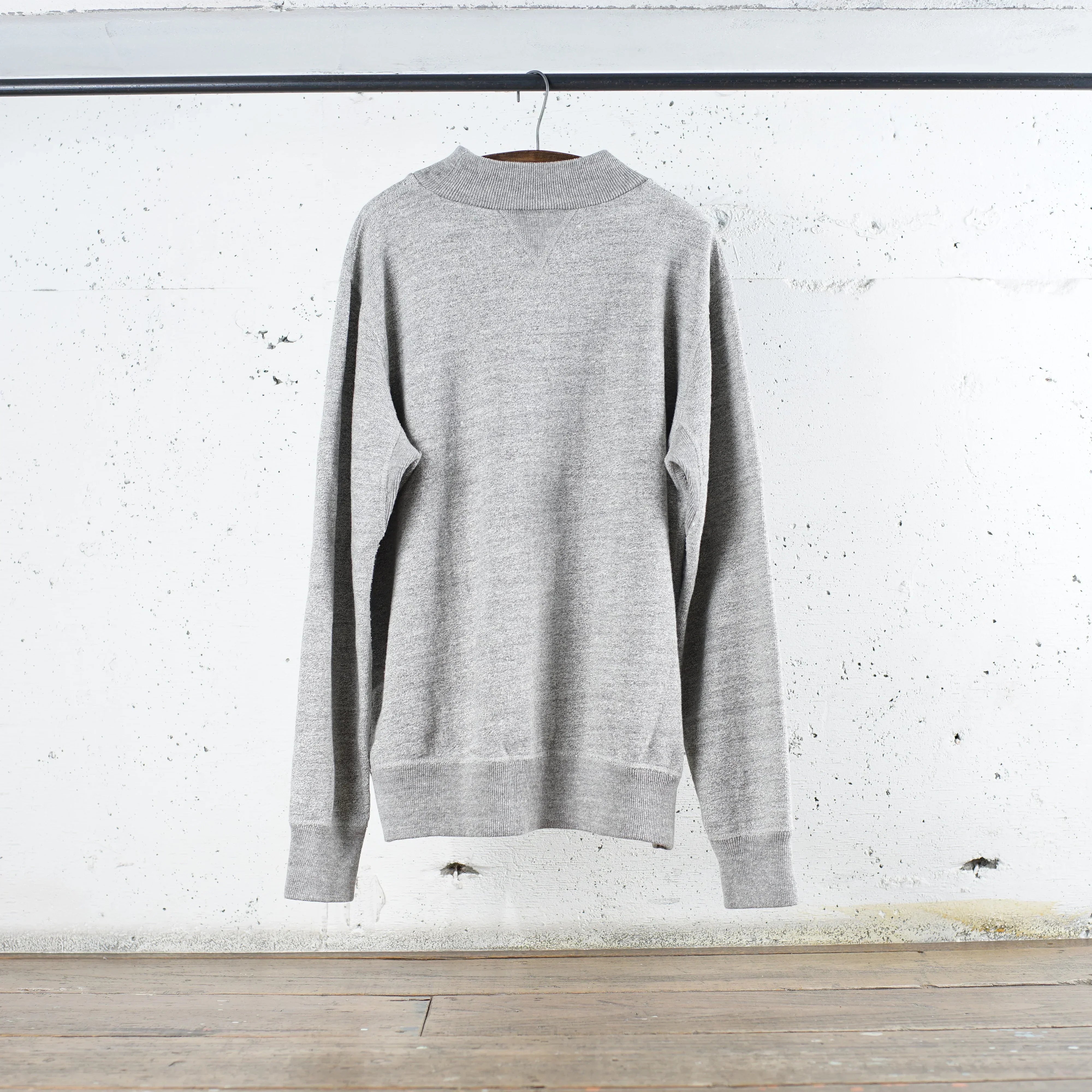 Cotton Relax High Neck Sweatshirt - DEVISE FACTORY