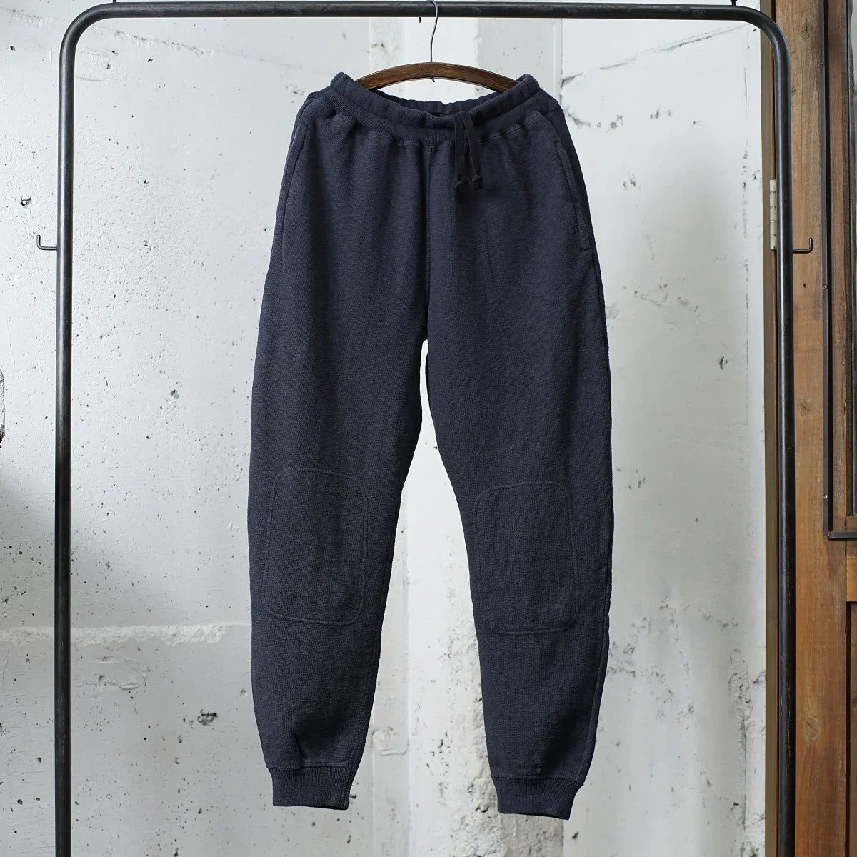 Cotton Sweatpants with Label - DEVISE FACTORY