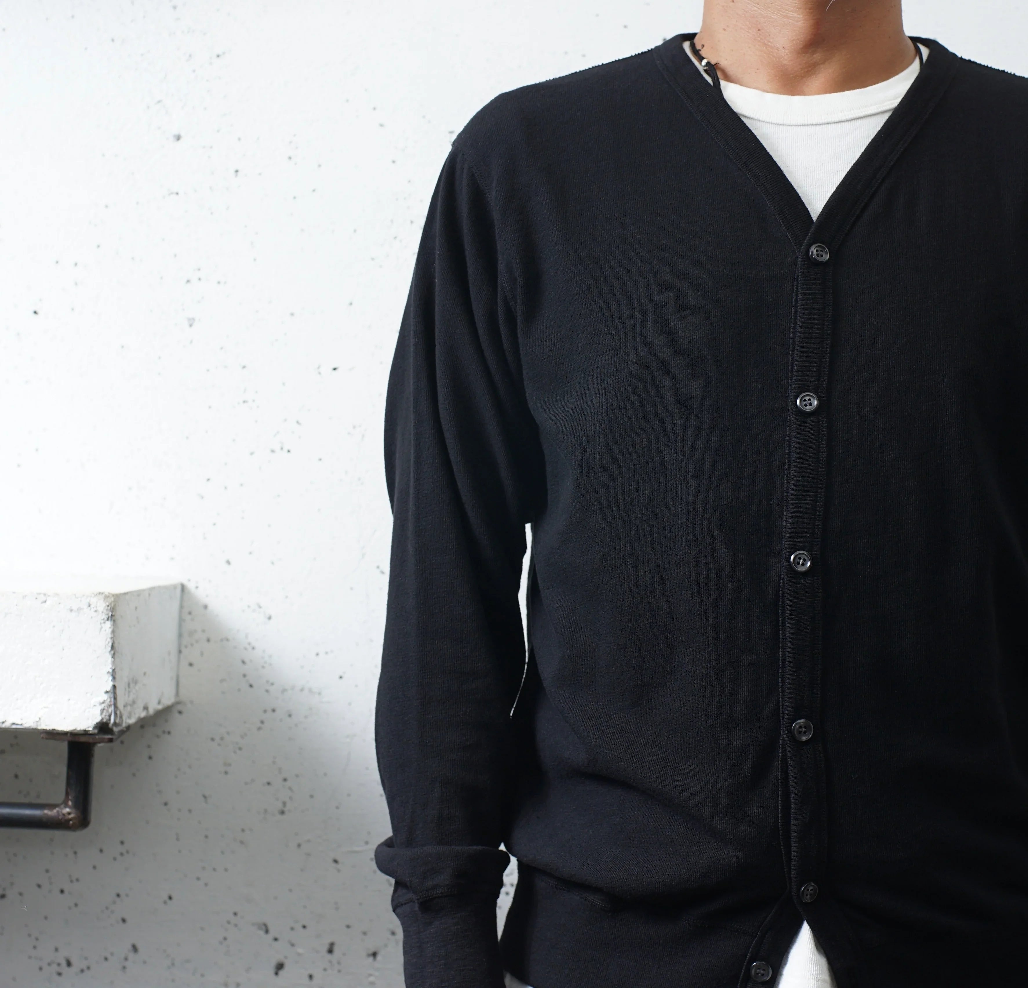 Cotton Relax Cardigan - DEVISE FACTORY