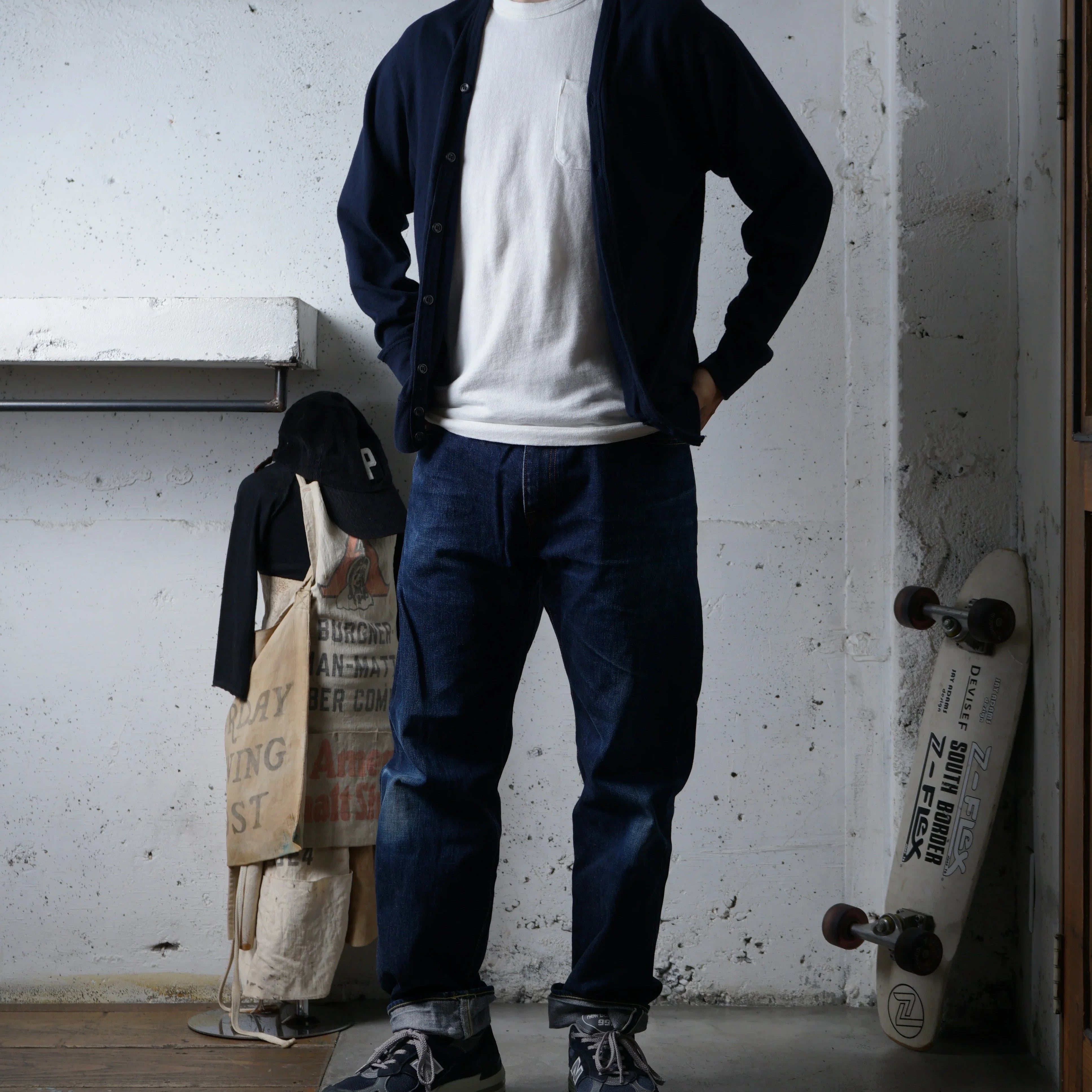 Cotton Relaxed Cardigan - DEVISE FACTORY
