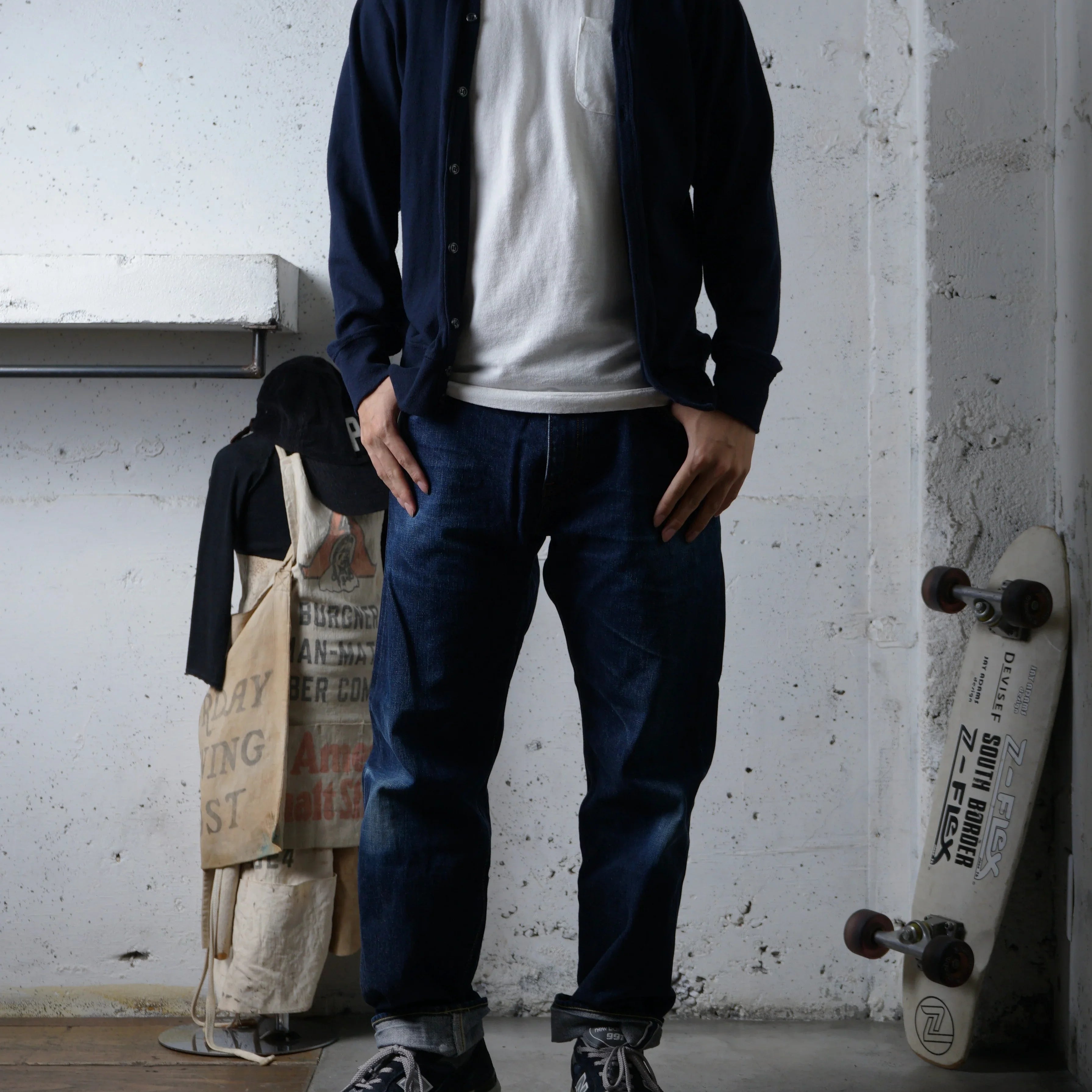 Cotton Relaxed Cardigan - DEVISE FACTORY