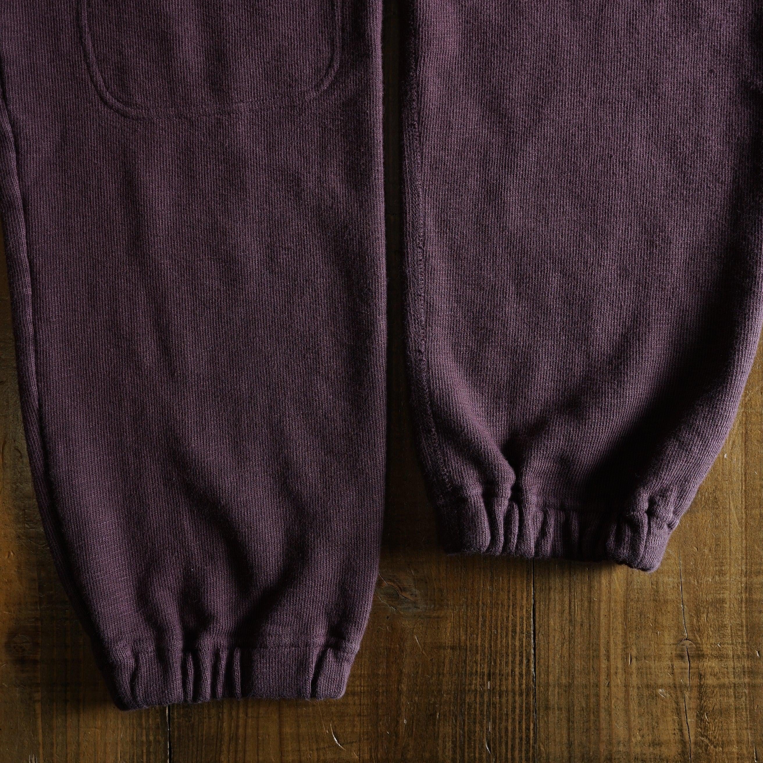 Cotton Straight-leg Sweatpants with Flock Print - DEVISE FACTORY