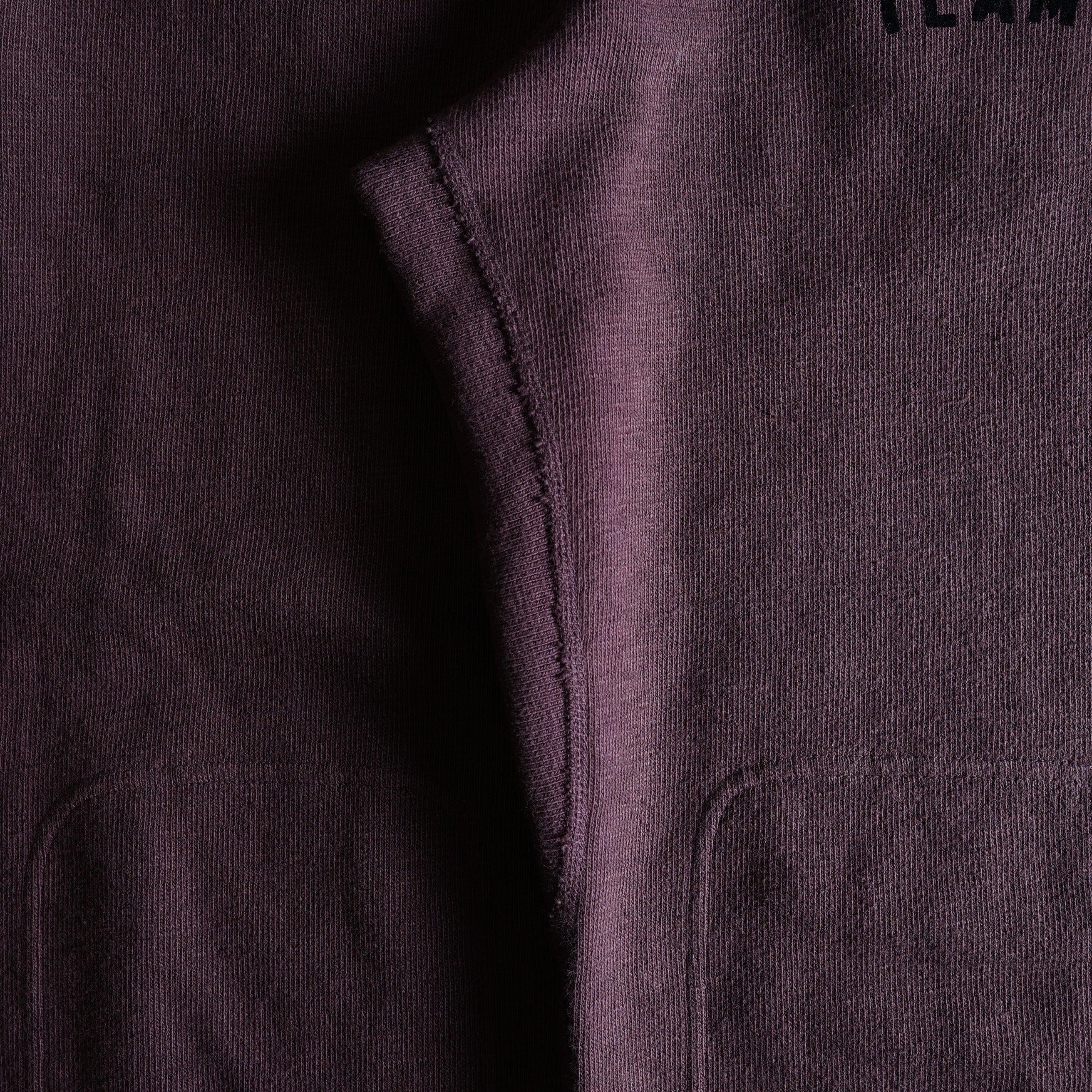Cotton Straight-leg Sweatpants with Flock Print - DEVISE FACTORY