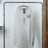 Cotton Straight-leg Sweatpants with Flock Print - DEVISE FACTORY