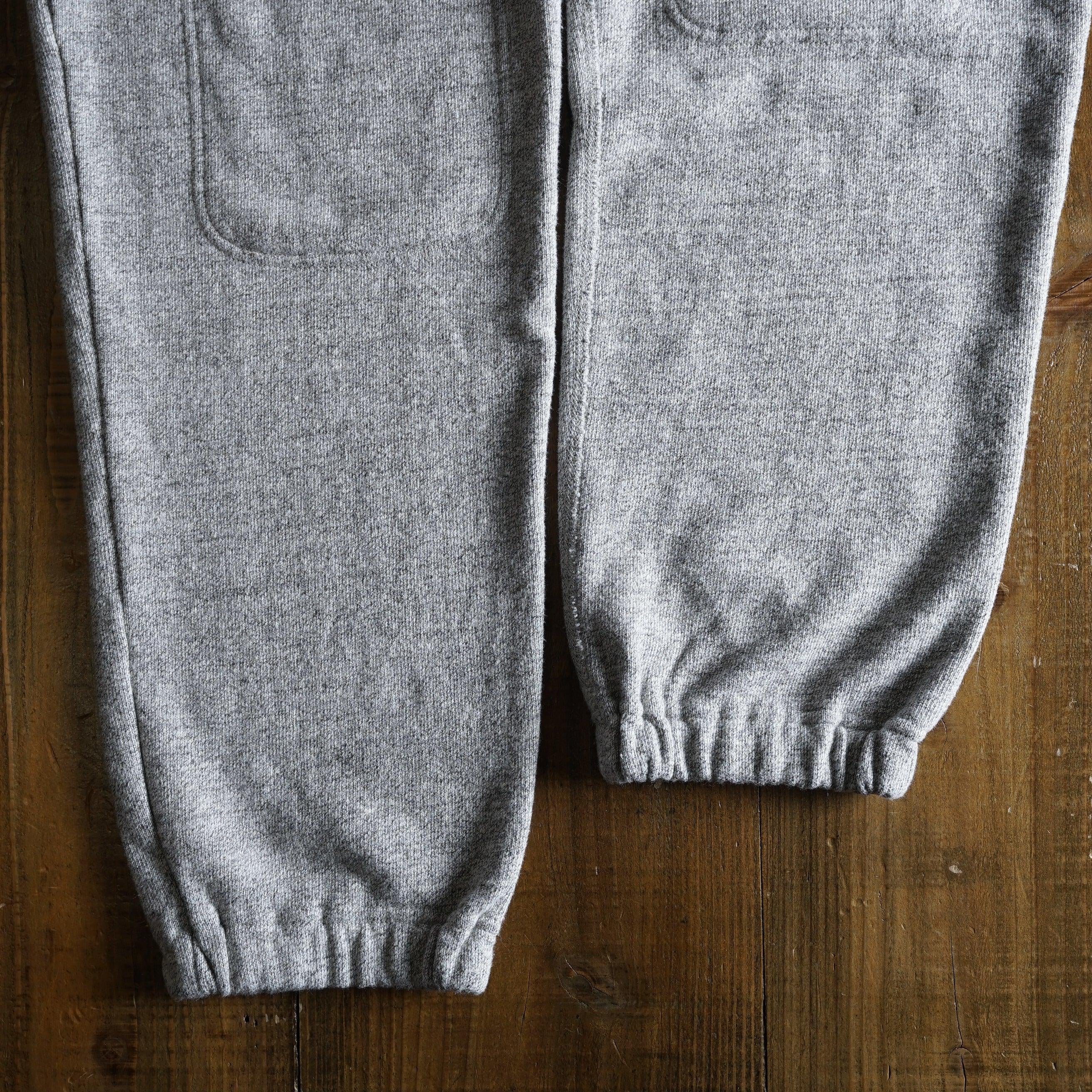 Cotton Straight-leg Sweatpants with Flock Print - DEVISE FACTORY