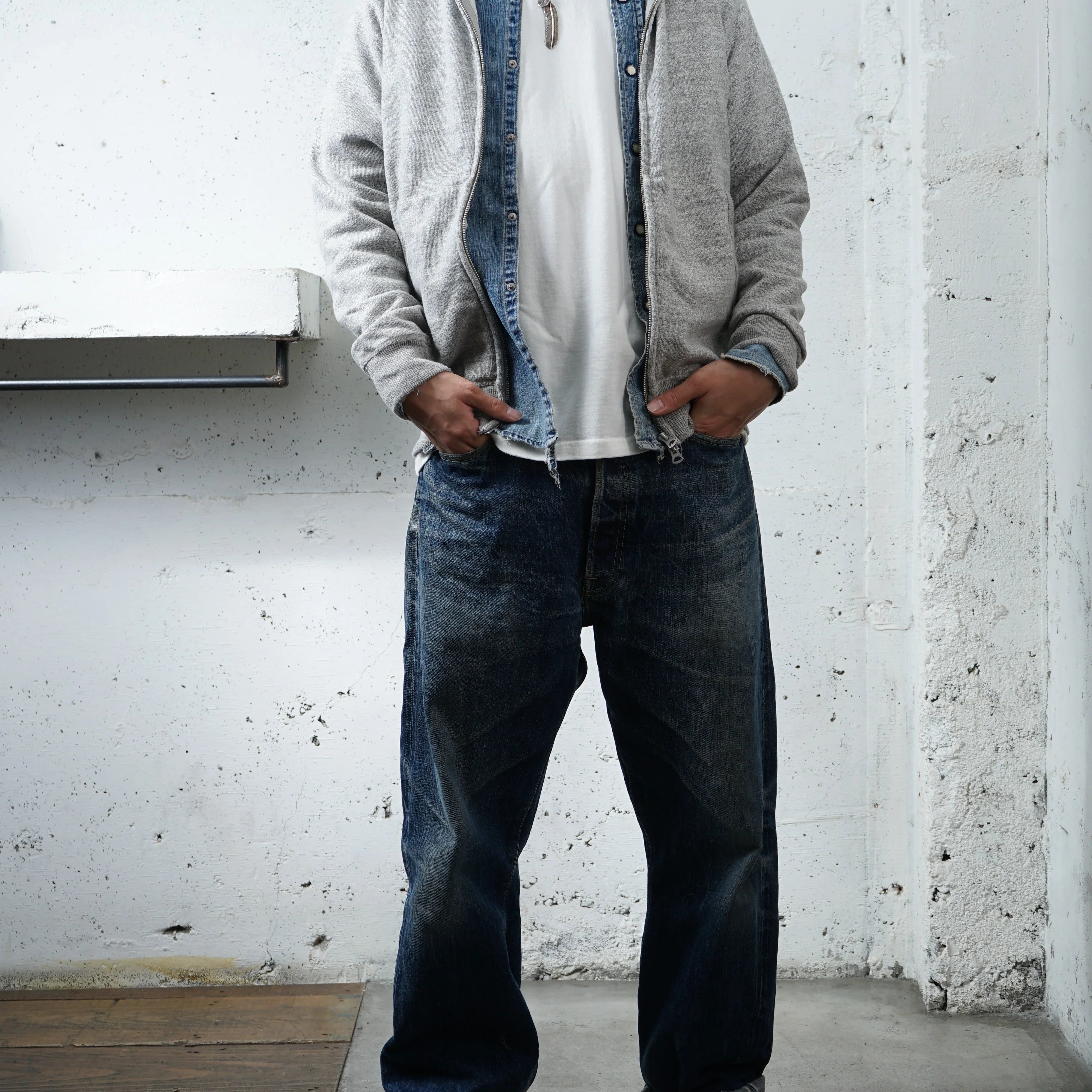Cotton Relax Zip Jacket - DEVISE FACTORY