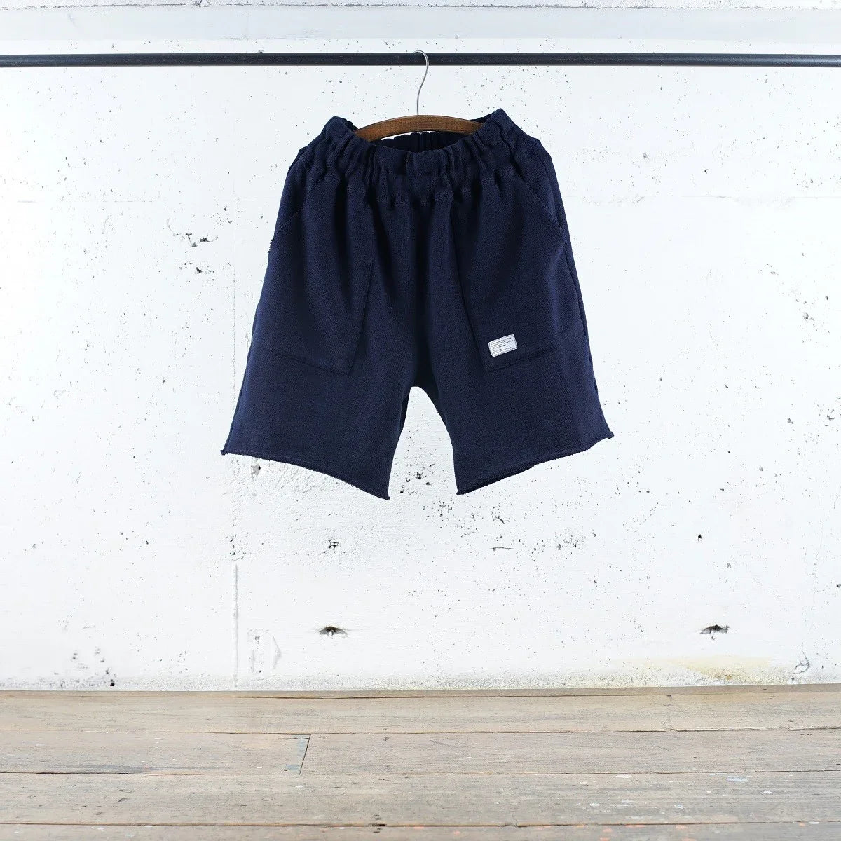 Cotton Cut Off Shorts - DEVISE FACTORY