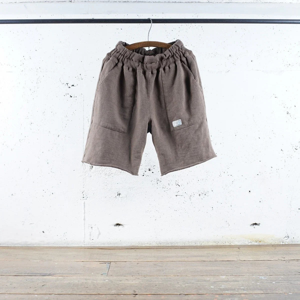 Cotton Cut Off Shorts - DEVISE FACTORY