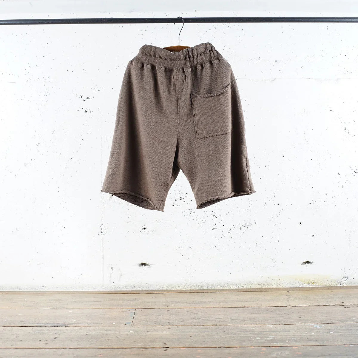 Cotton Cut Off Shorts - DEVISE FACTORY