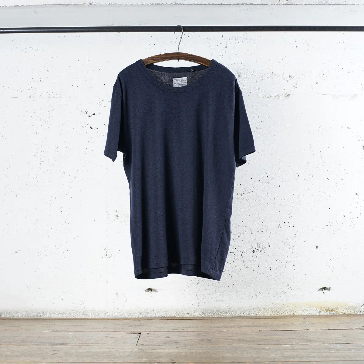 Cotton Rayon Tshirt with Label - DEVISE FACTORY