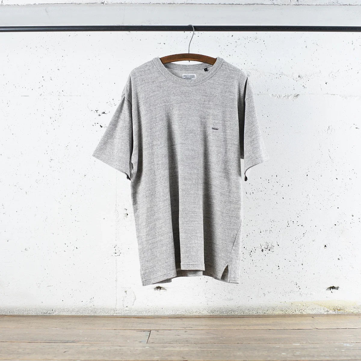 Cotton Wide Tshirt with DF Embroidery - DEVISE FACTORY