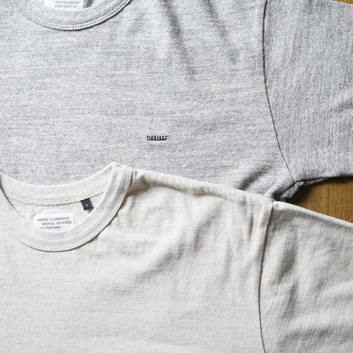 Cotton Wide Tshirt with DF Embroidery - DEVISE FACTORY