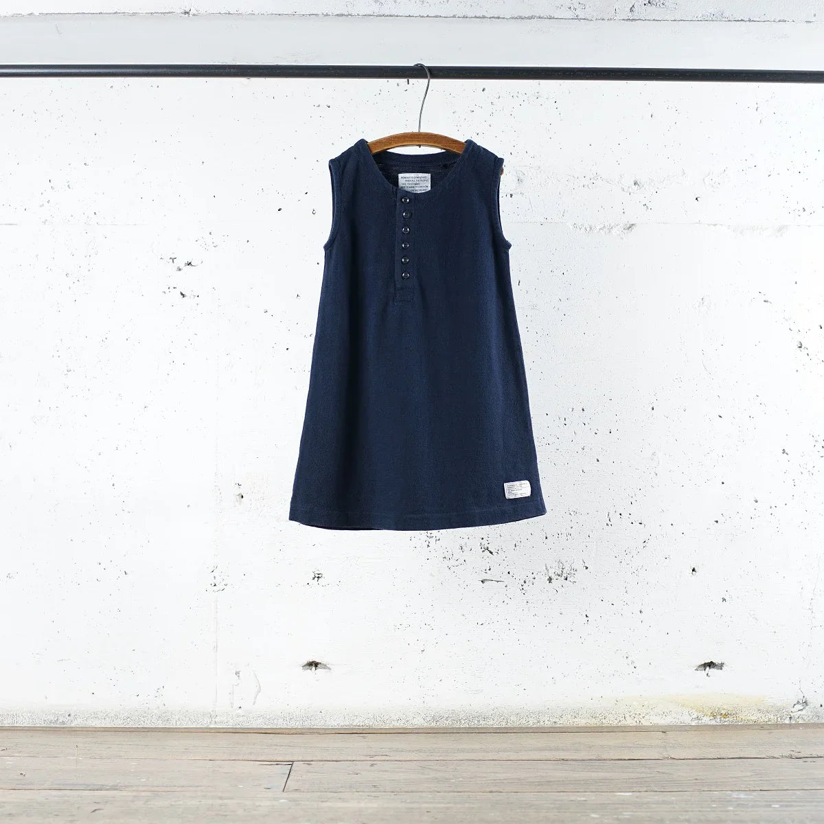 Cotton Kids Button-Front Dress - DEVISE FACTORY