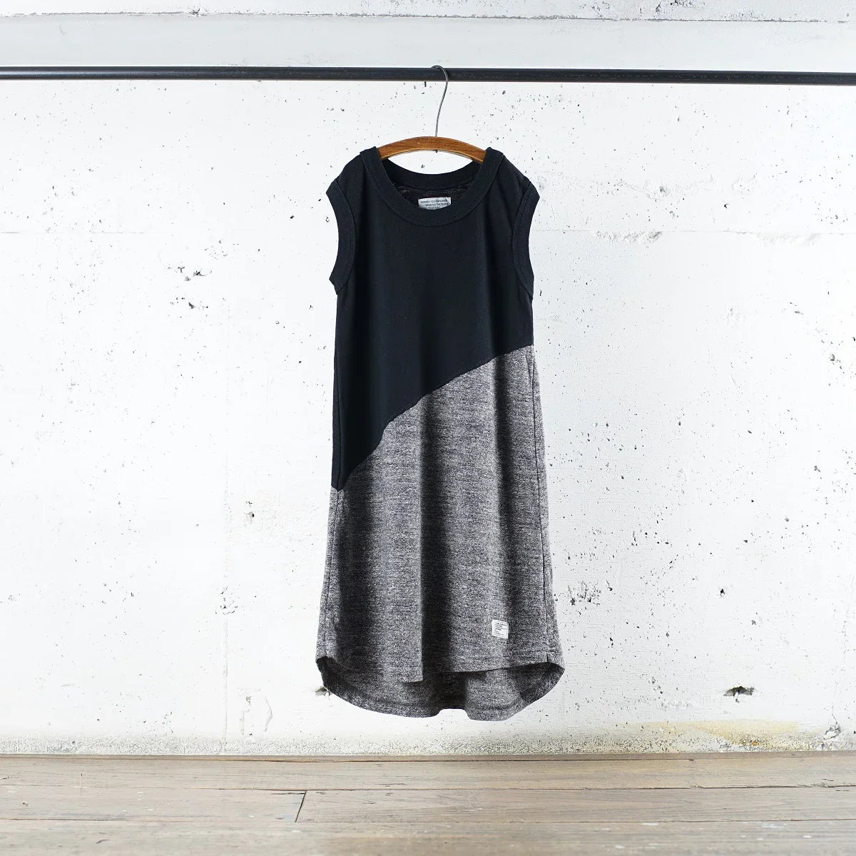 Cotton Kids Switching Dress - DEVISE FACTORY
