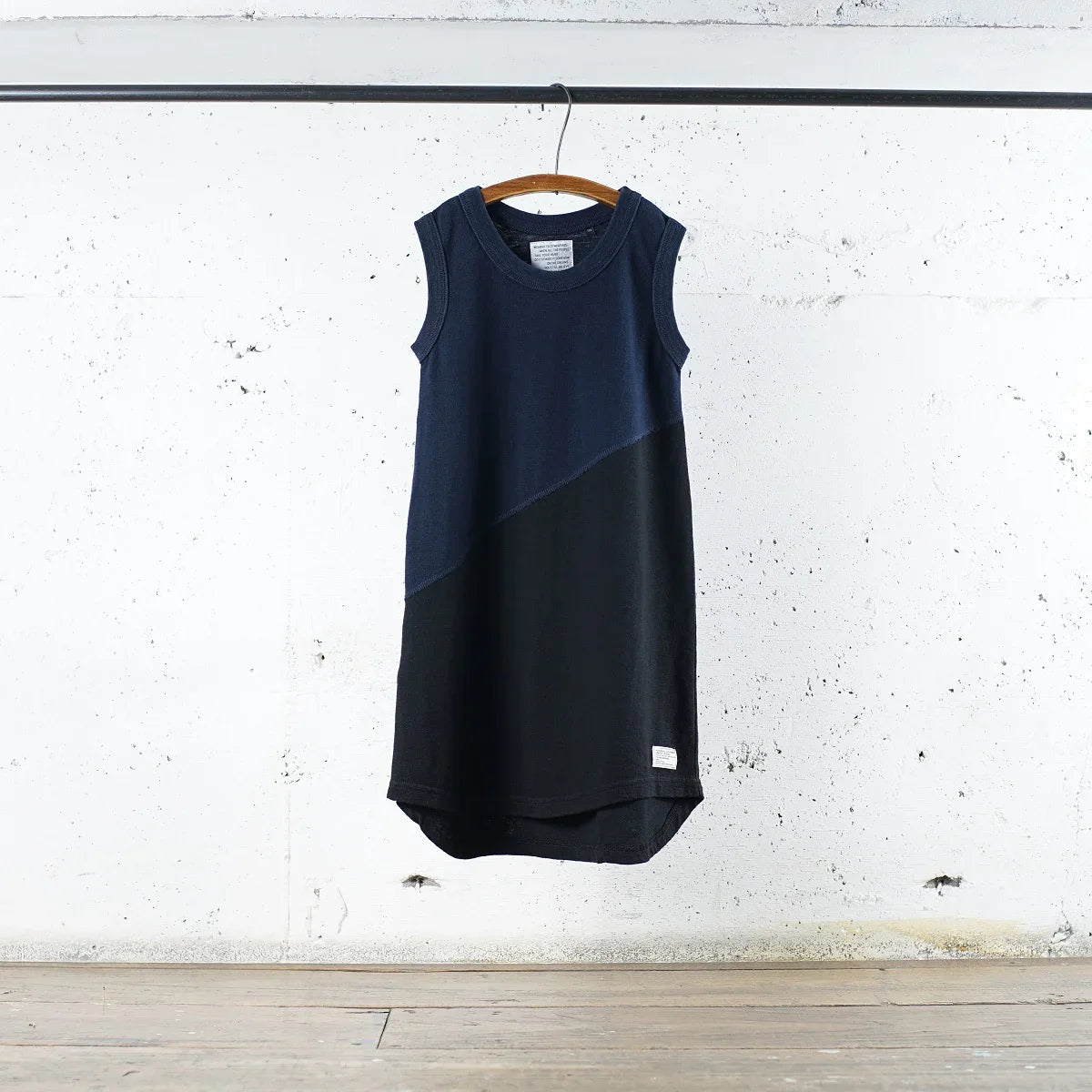 Cotton Kids Switching Dress - DEVISE FACTORY