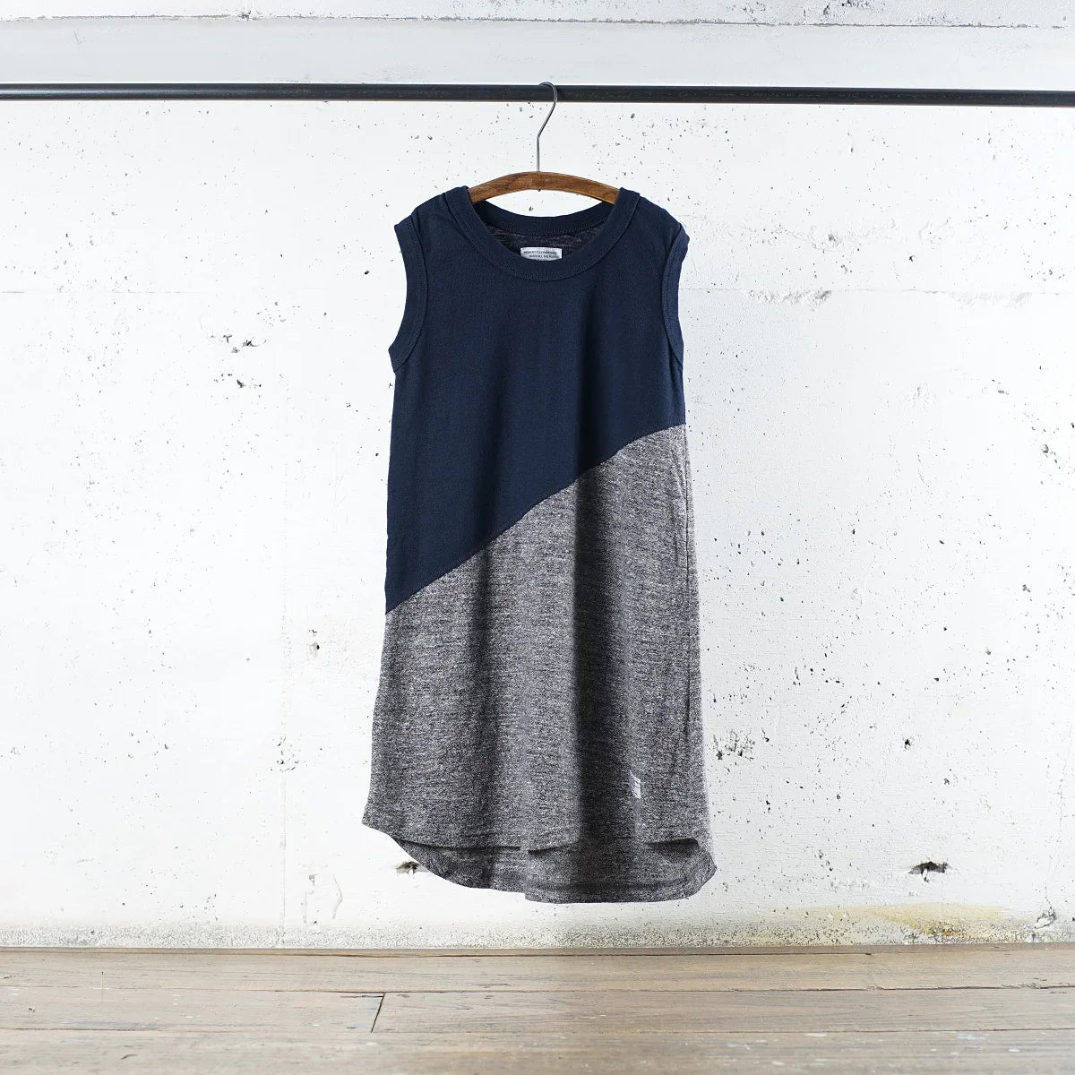 Cotton Kids Switching Dress - DEVISE FACTORY