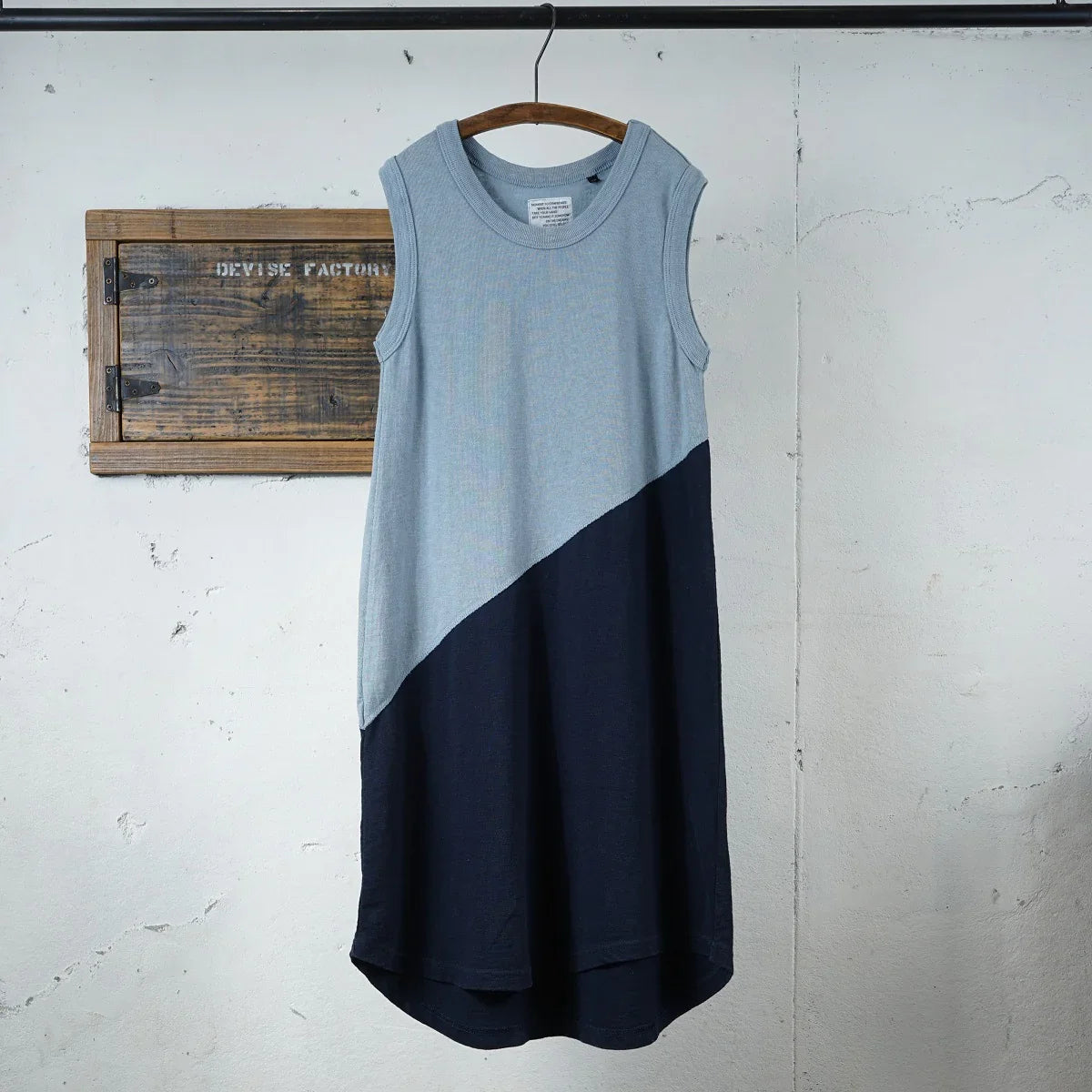 Cotton Kids Switching Dress - DEVISE FACTORY