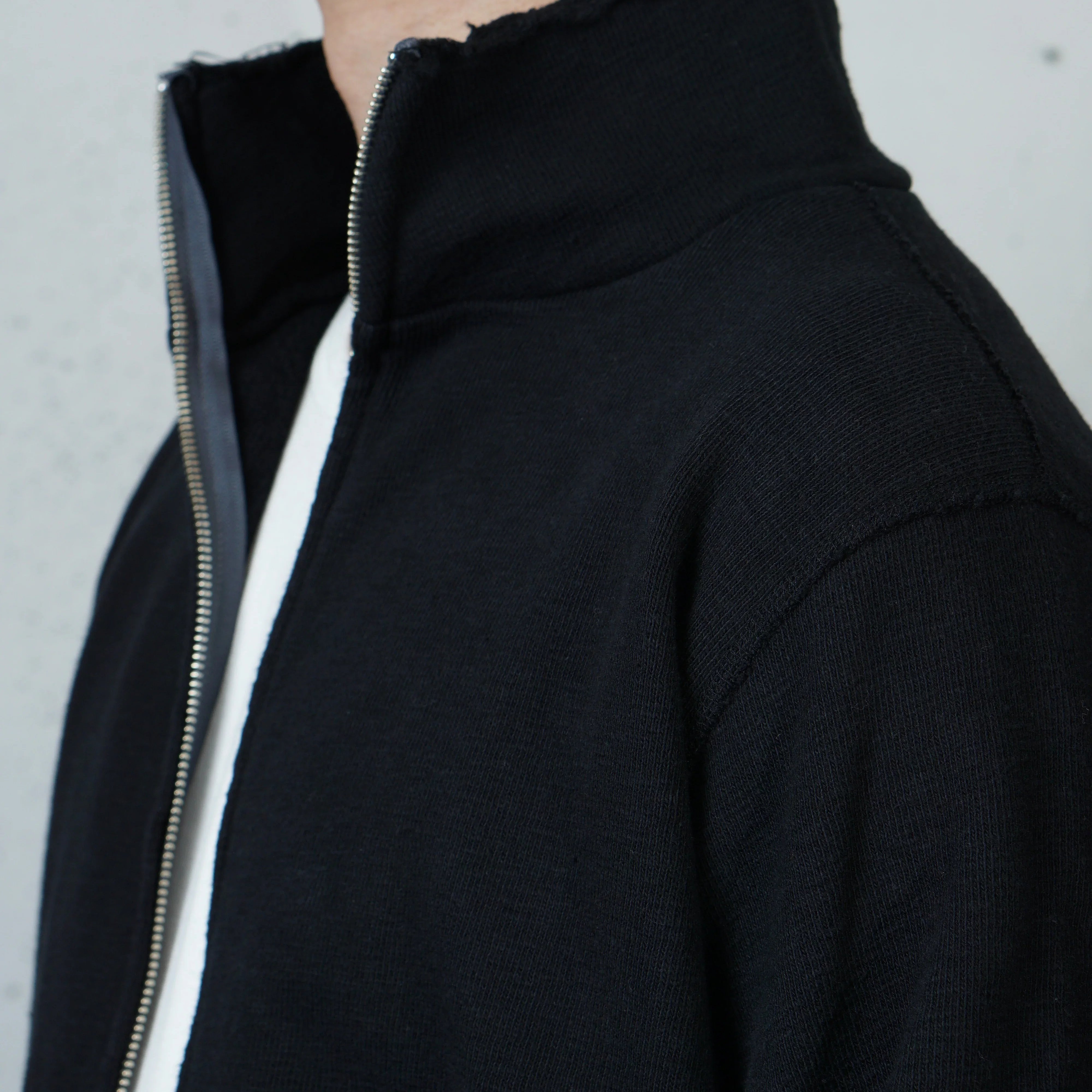 Cotton Relax Zip Jacket - DEVISE FACTORY