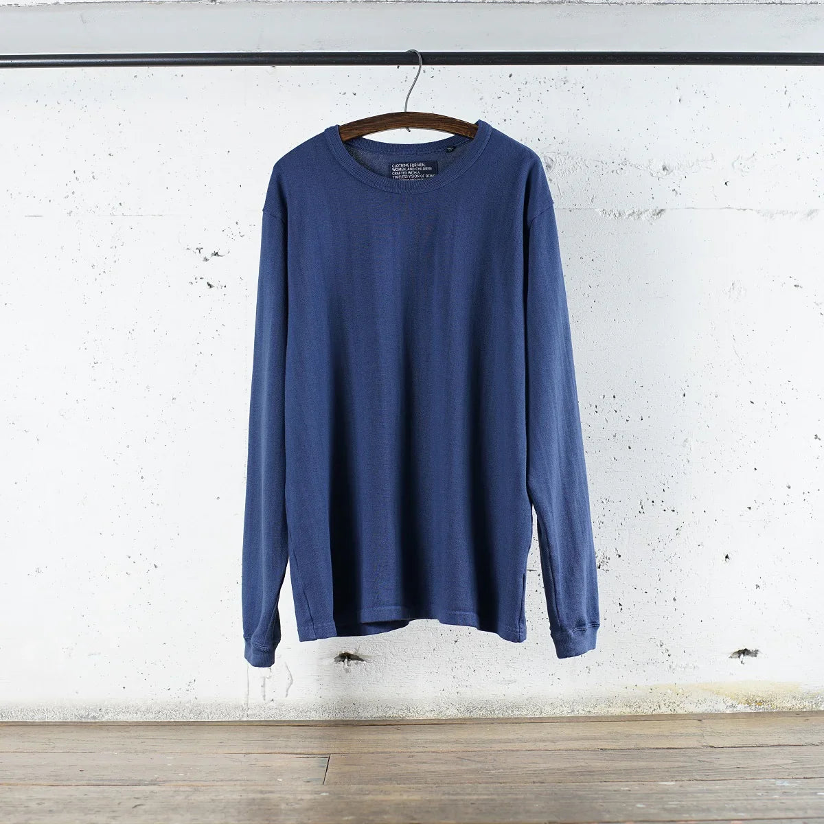Cotton Rayon Relax Long Sleeve Tshirt - DEVISE FACTORY