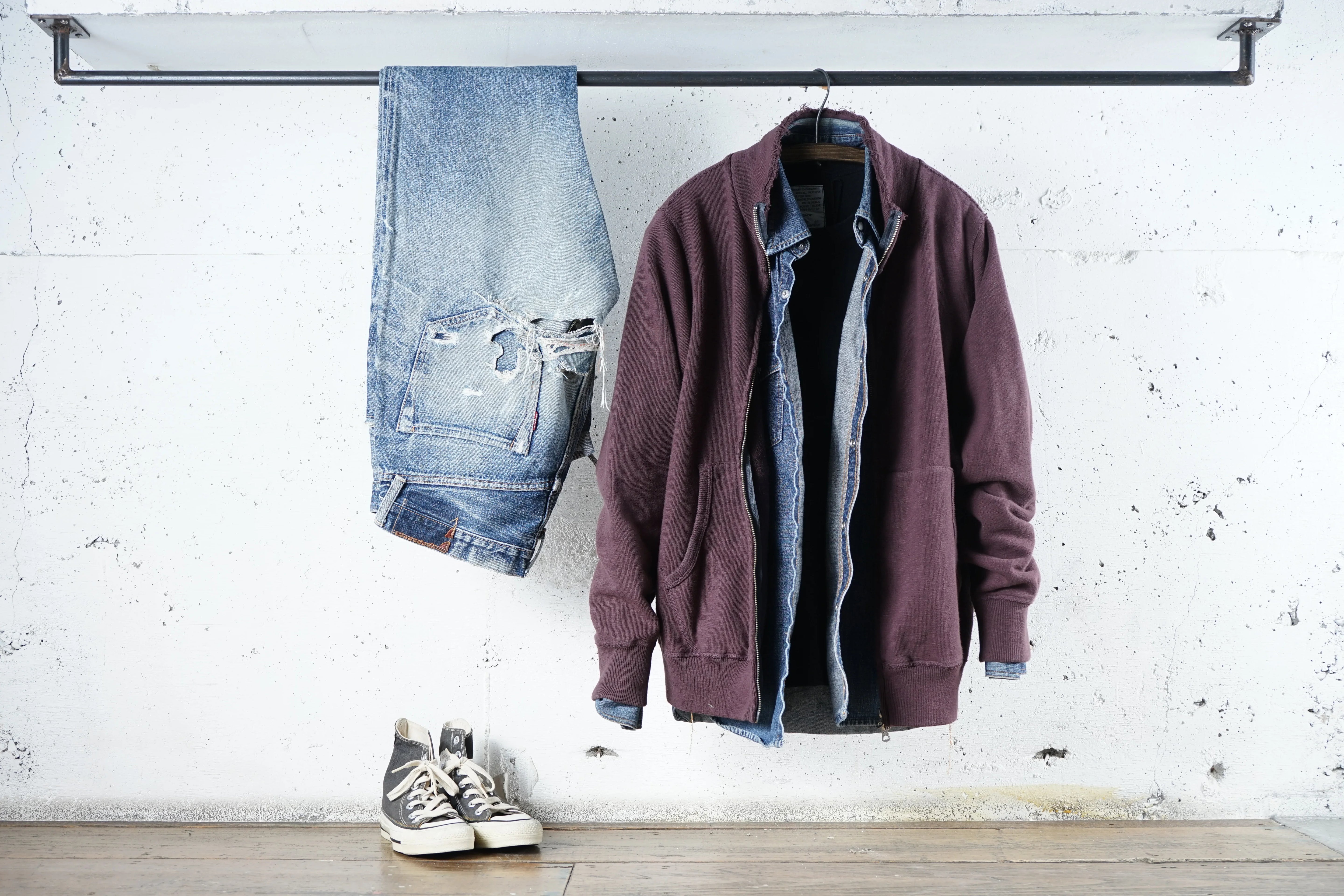 Cotton Relax Zip Jacket - DEVISE FACTORY