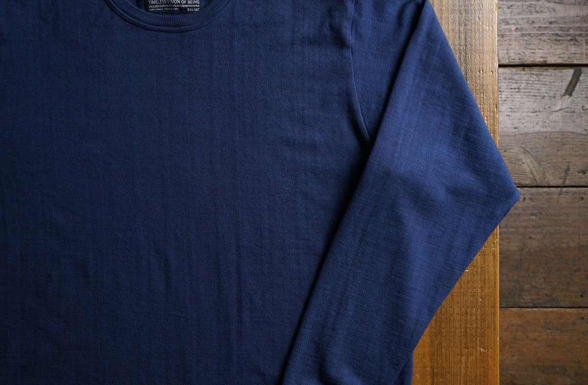 Cotton Rayon Relax Long Sleeve Tshirt - DEVISE FACTORY