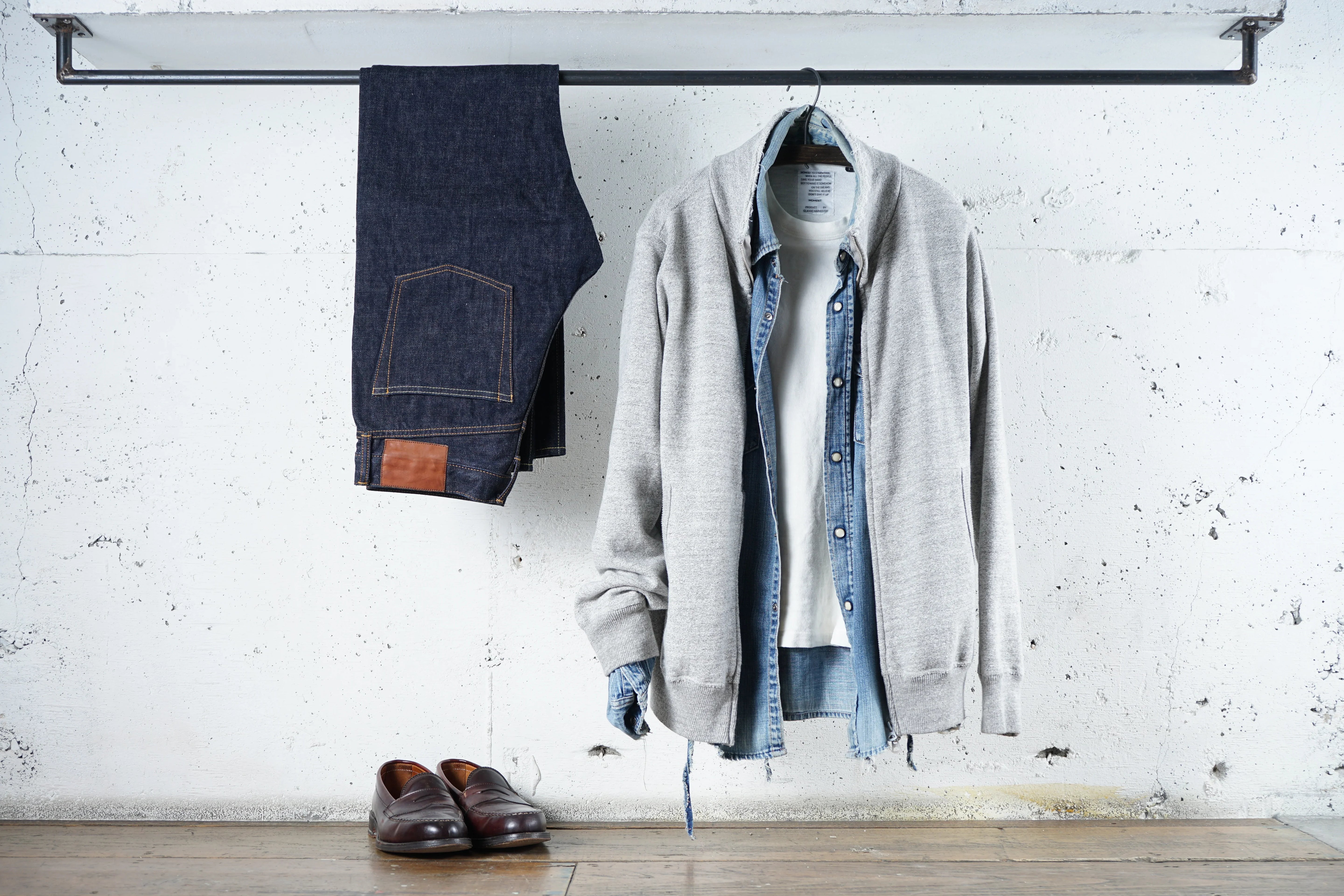 Cotton Relax Zip Jacket - DEVISE FACTORY