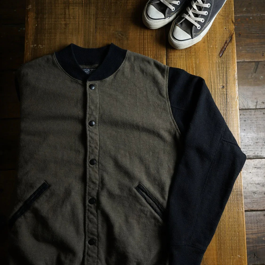 Cotton Varsity Jacket - DEVISE FACTORY