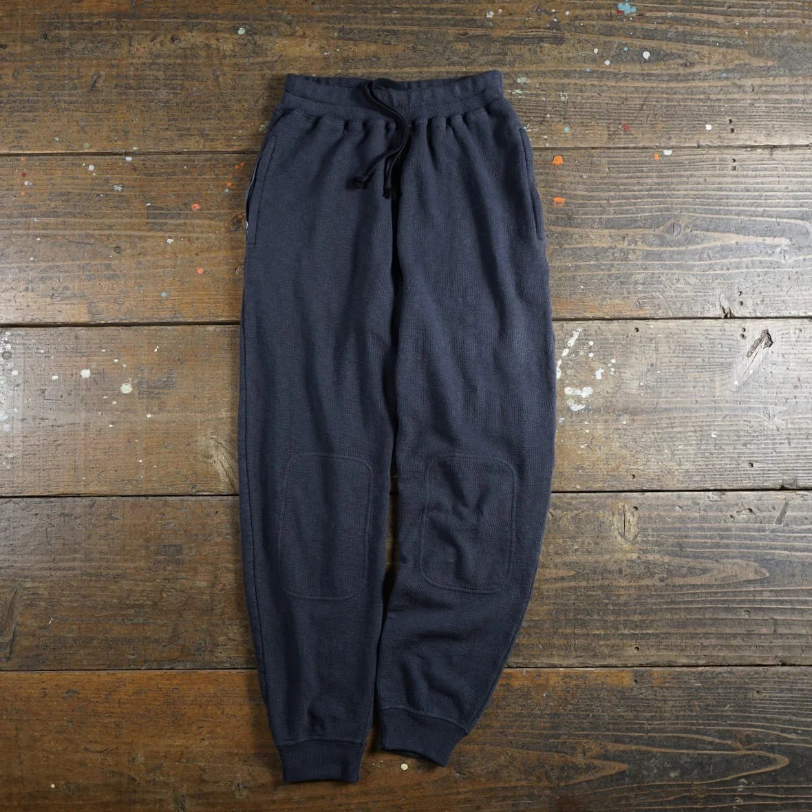 Cotton Sweatpants with Label - DEVISE FACTORY