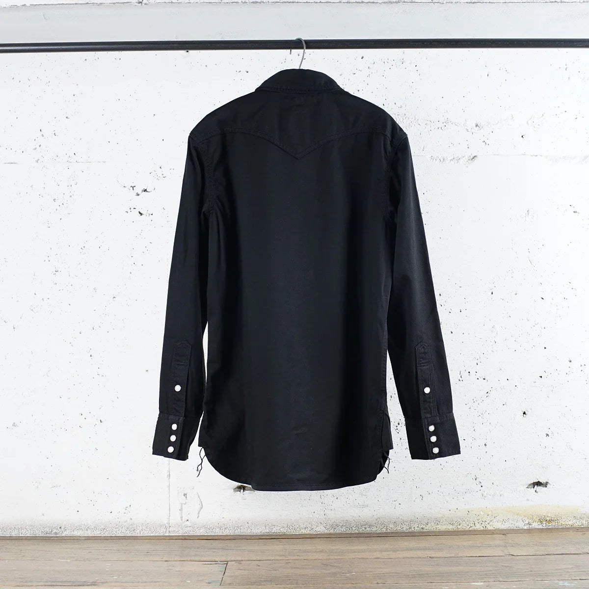 HARVEST STANDARD  COTTON DYED SATIN  WESTERN SHIRT - DEVISE FACTORY