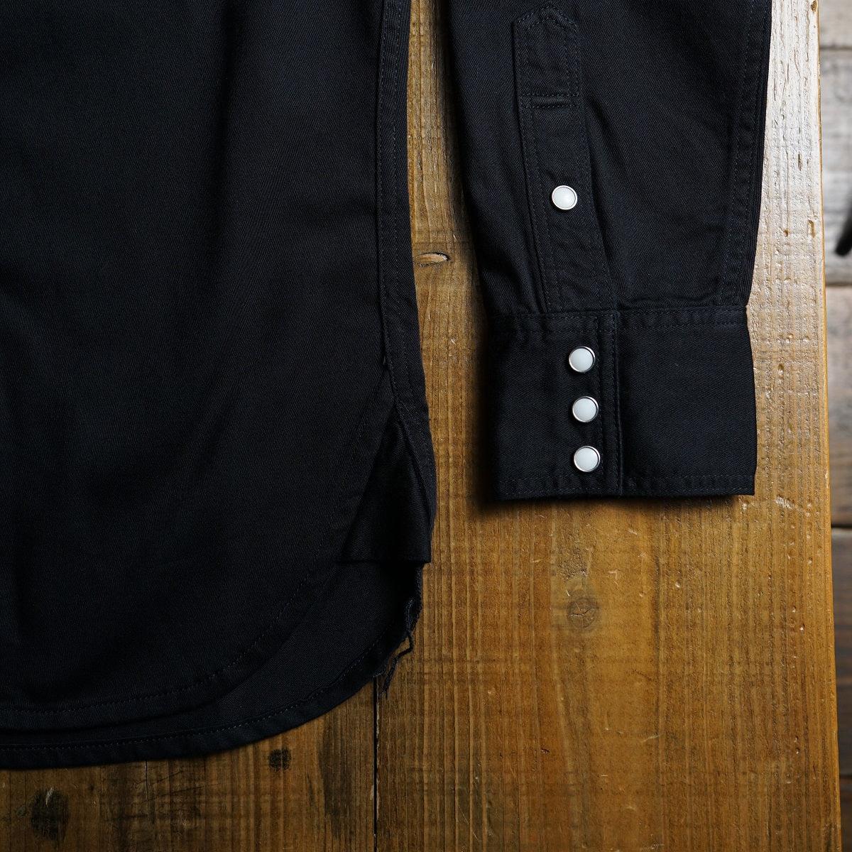 HARVEST STANDARD  COTTON DYED SATIN  WESTERN SHIRT - DEVISE FACTORY