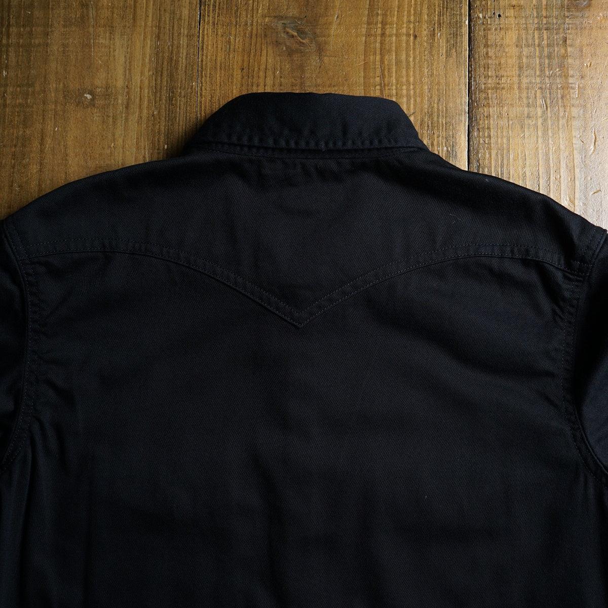 HARVEST STANDARD  COTTON DYED SATIN  WESTERN SHIRT - DEVISE FACTORY