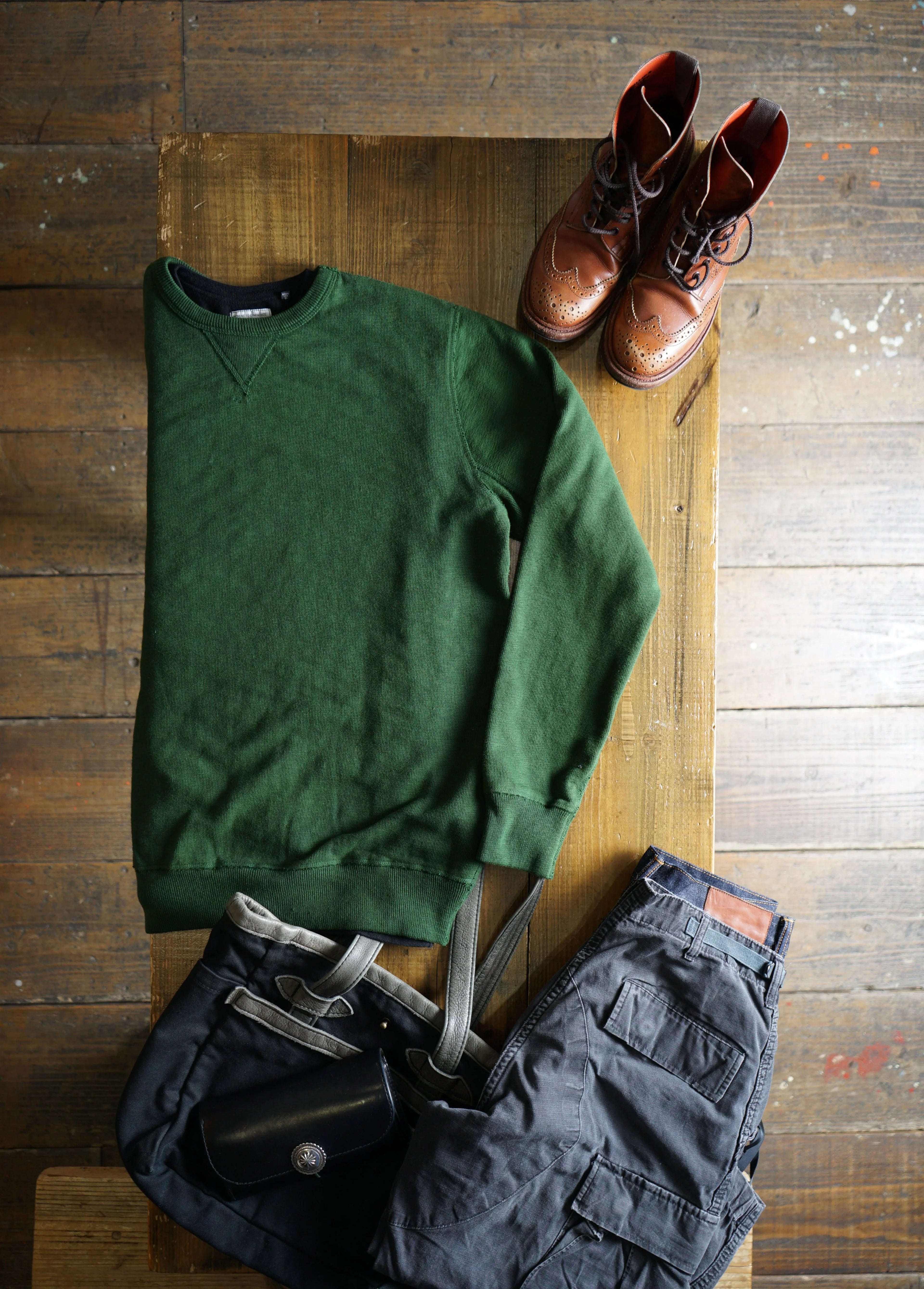 Cotton Relax Sweatshirt - DEVISE FACTORY